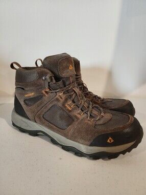 Vasque Boots Breeze 2.0 Mid GTX Brown Leather Gore Tex Hiking Men’s Size 11.5 M